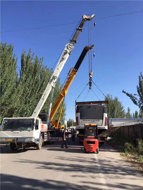 阳高县港口集装箱搬运案例